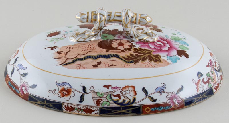 Vegetable Dish Lid c1890
